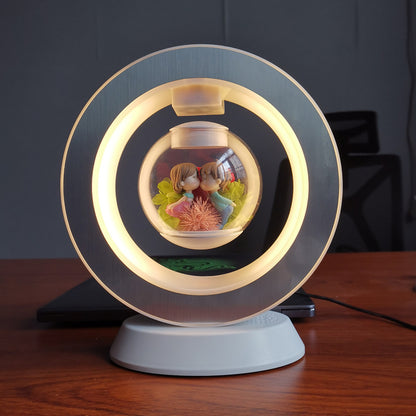 Lampe à lévitation magnétique Bluetooth stéréo Noël