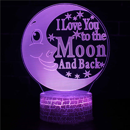 Creative 3D Light LED Bedside Night Light