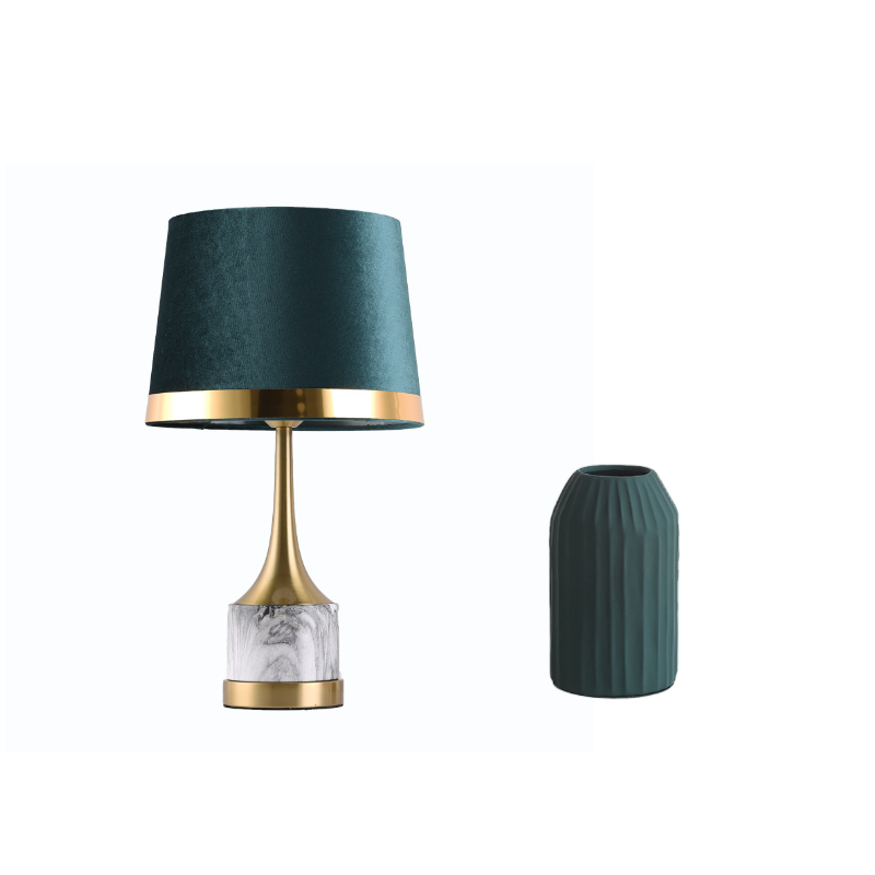 Lampe de table tactile de chevet de luxe moderne