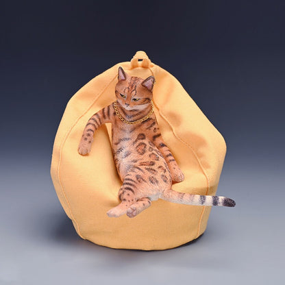 Leopard Cat Artificial Animal Model Ornaments