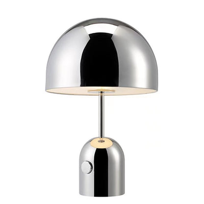 Mushroom Living Room Bedroom Bedside Rose Gold Exhibition Hall Lamp