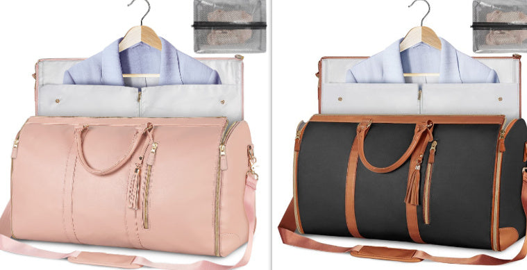 Bolso de viaje de gran capacidad, bolso de mujer, bolso plegable para traje, bolsos de ropa impermeables