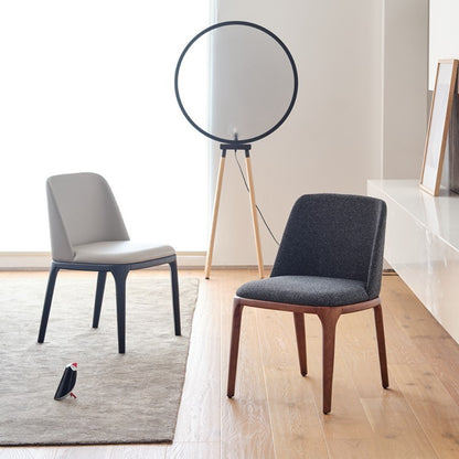 Nordic Minimalist Single Back Chair