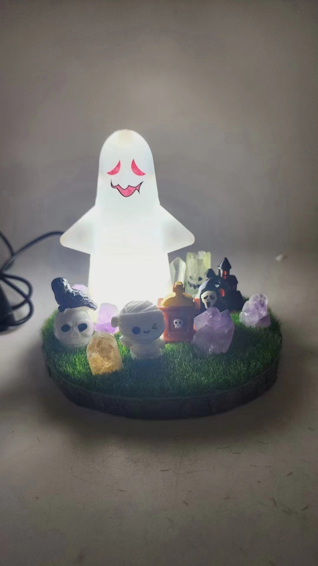 Petite lampe de nuit DIY pour Halloween