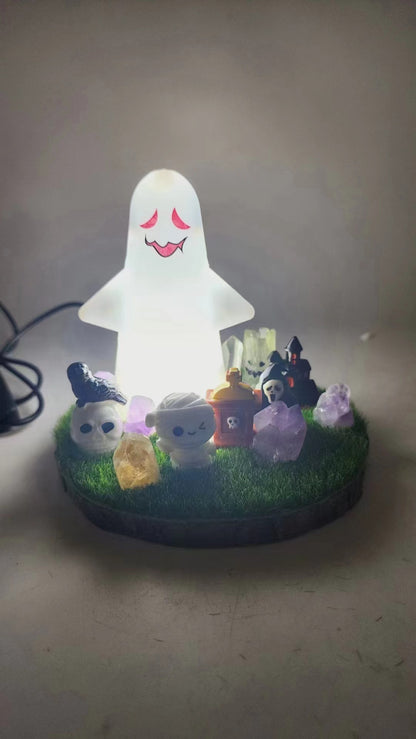 Halloween DIY Small Night Lamp