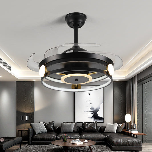 Tmall Intelligent Nordic Light Luxury Fan Lamp