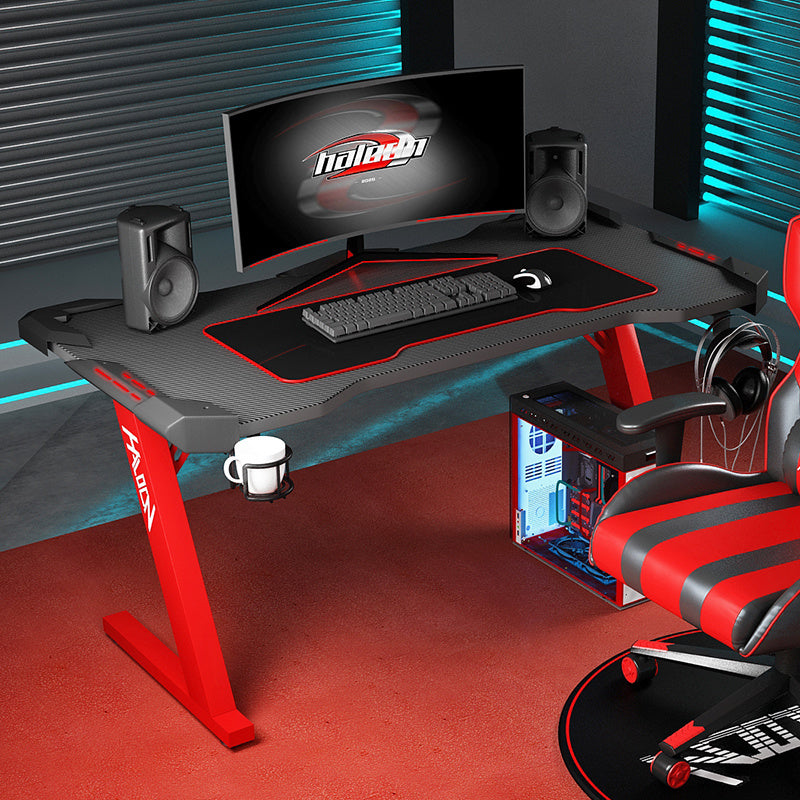 Carbon Fiber Internet Cafe Lift Computer Table