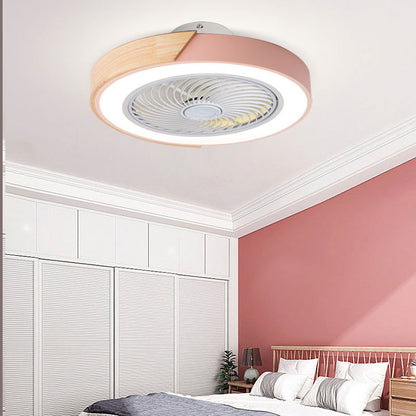 Pendant Lamp With Invisible Electric Fan