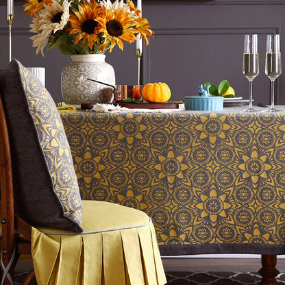 European American Style Light Luxury Tablecloth Dining Table