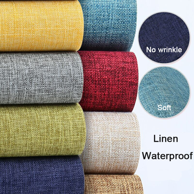 Fashion Solid Linen Tarp Table Runner