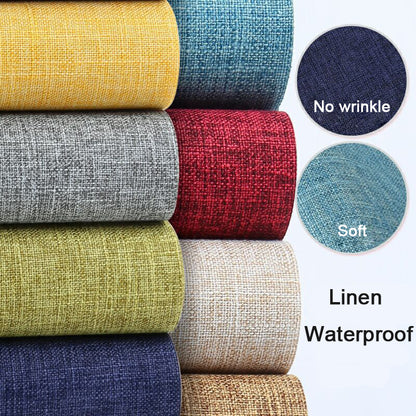 Fashion Solid Linen Tarp Table Runner