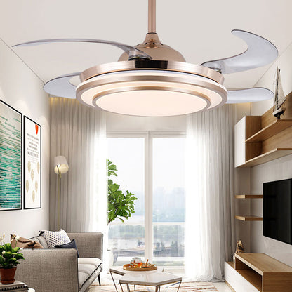 Home Full Spectrum Eye Protection LED Fan Chandelier