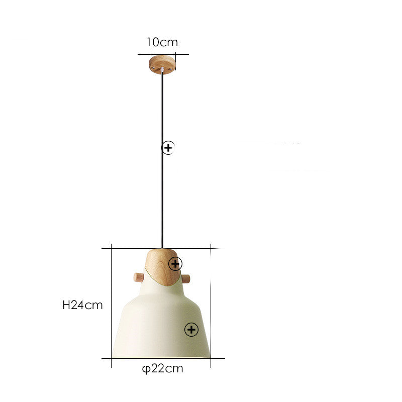 La lampe à suspension intelligente est moderne et simple