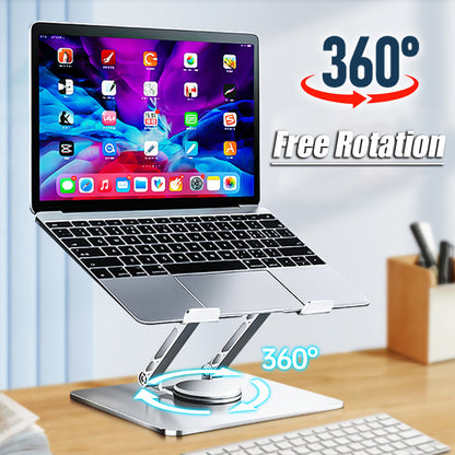 Aluminum Alloy Table Top Lifting And Heightening Heat Dissipation Storage Base