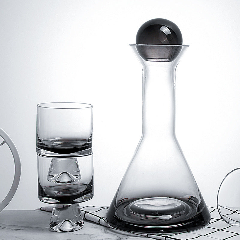 Secondary Glass Cold Kettle Simple Cup Set