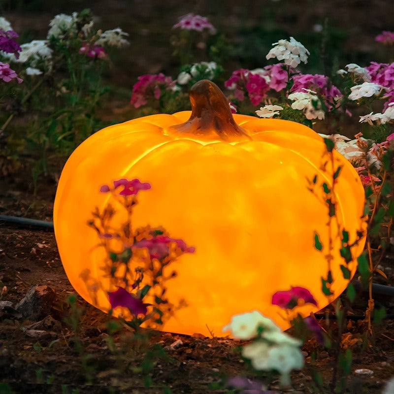 Lampes solaires d'extérieur en forme de citrouille, ferme rurale, paysage lumineux créatif, étanche, lampe de pelouse pour cour, décoration de fête d'halloween, décorations d'halloween