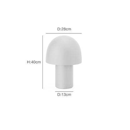 Lampe LED champignon simple pour salon, chambre à coucher, étude de chevet, lecture