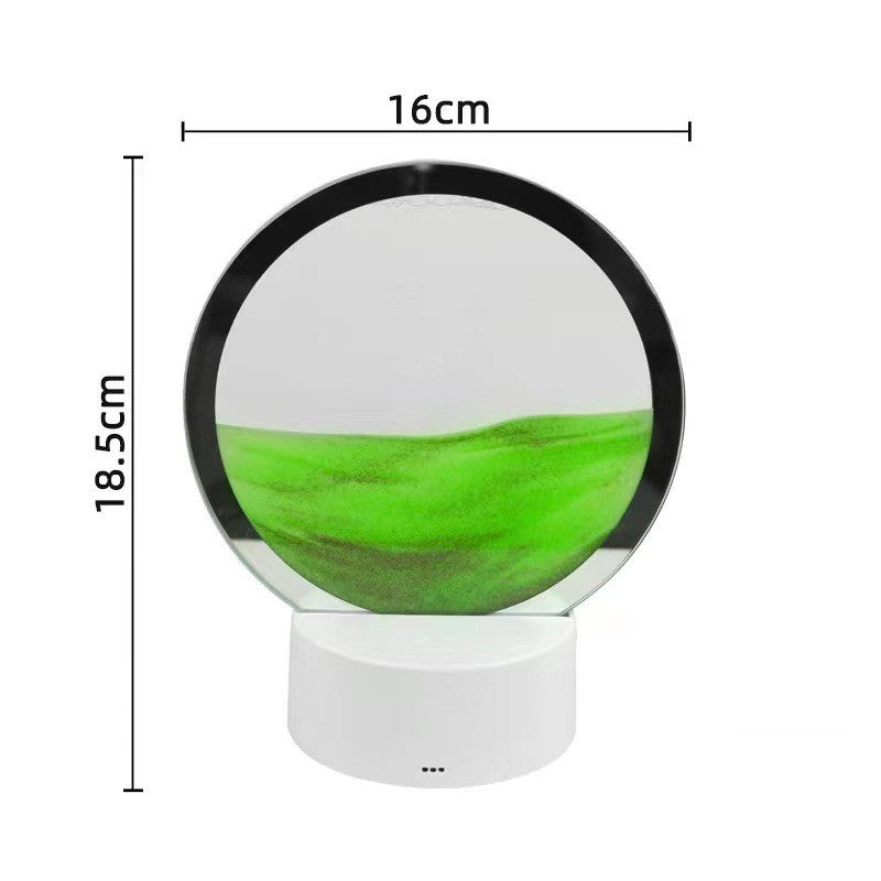 Creative Decompression Quicksand Painting Small Night Lamp