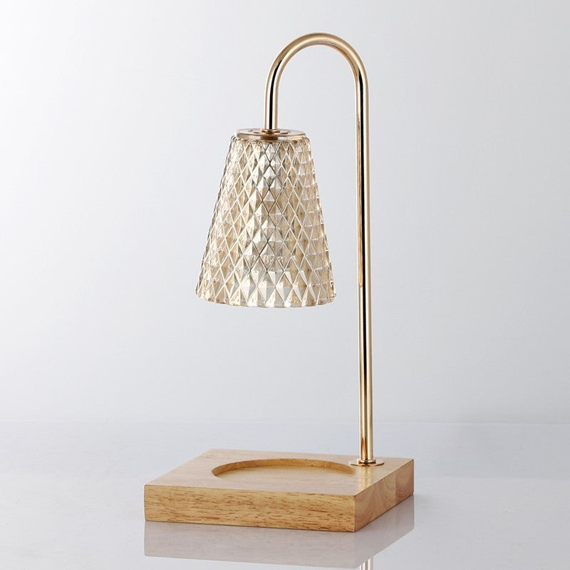 Lampe de Table pour chambre à coucher, poêle d'aromathérapie, Machine à huile essentielle