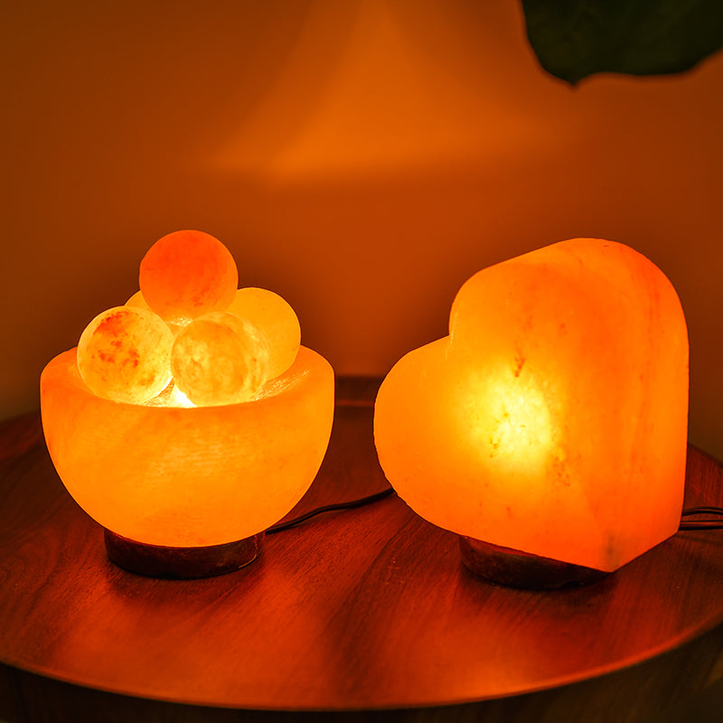 Natural Crystal Gift Living Room Bedroom Negative Ion Night Light