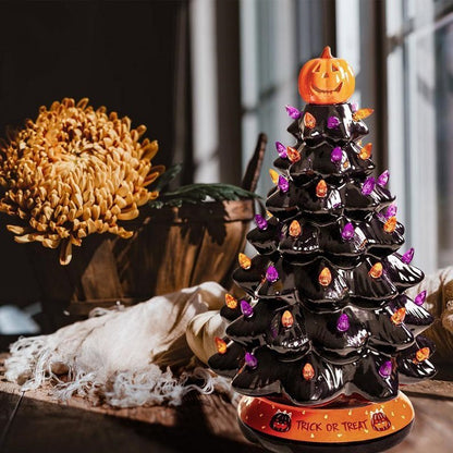 Adornos decorativos brillantes de Halloween