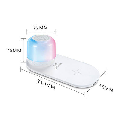 Koolmaax 2023 chargeur de veilleuse 3 en 1 avec lampe de chevet polyvalent nouvelle tendance 