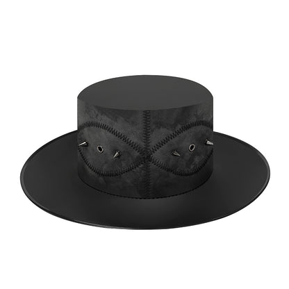 Chapeau haut de forme unisexe pour gentleman magique, style punk européen et américain pour Halloween