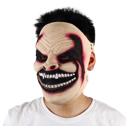 Halloween Horror Half Face Bleeding Mask Headgear