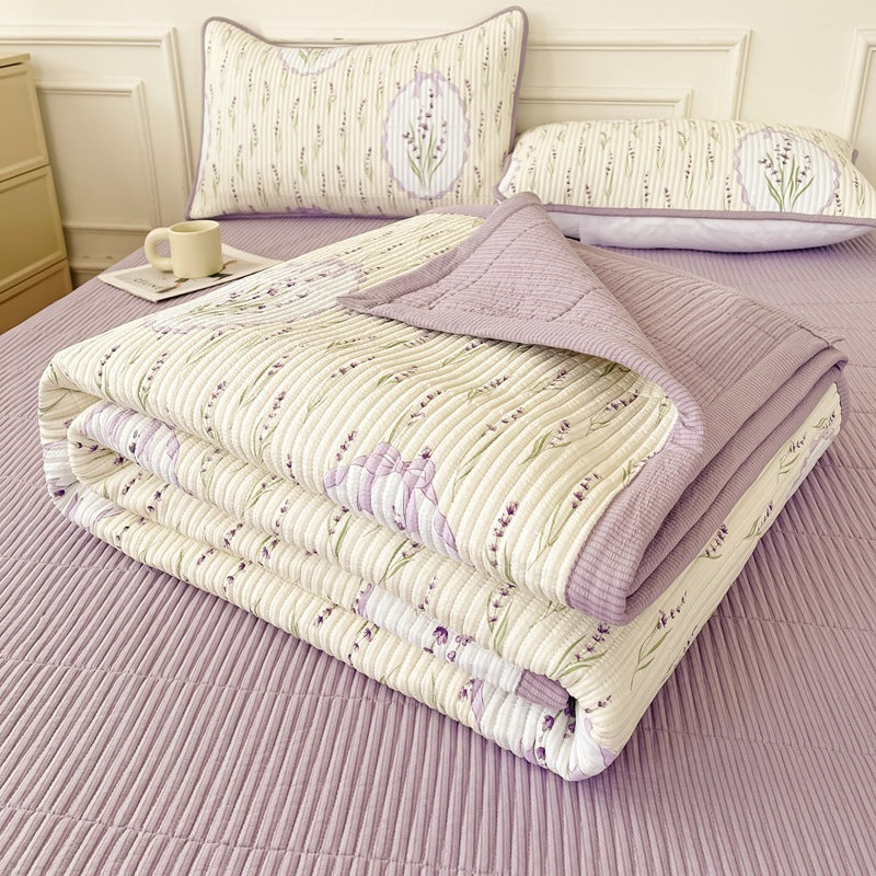 Quilted Bed Cover Three-piece Class A Maternal And Child Bed Sheet