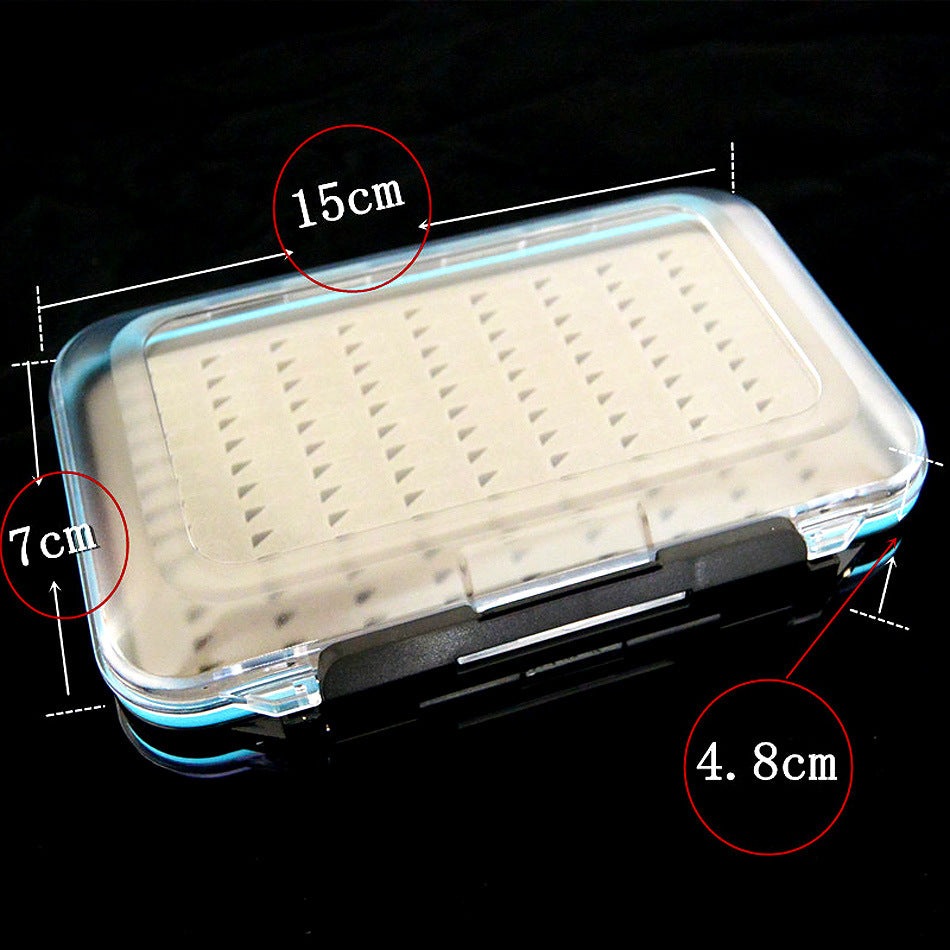 Juego de caja de almacenamiento de anzuelos de cebo Luya