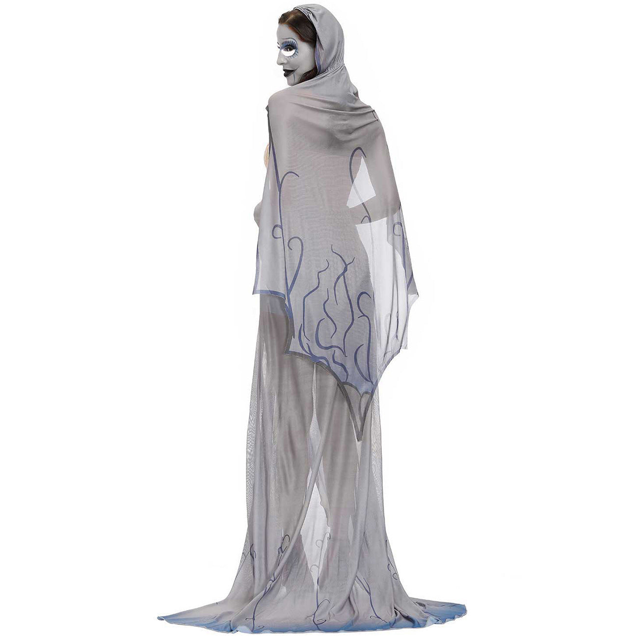 Cape d'amour spirituelle zombie grande taille pour Halloween