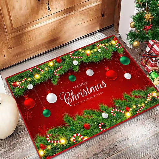 Christmas Series Carpet For Home Use