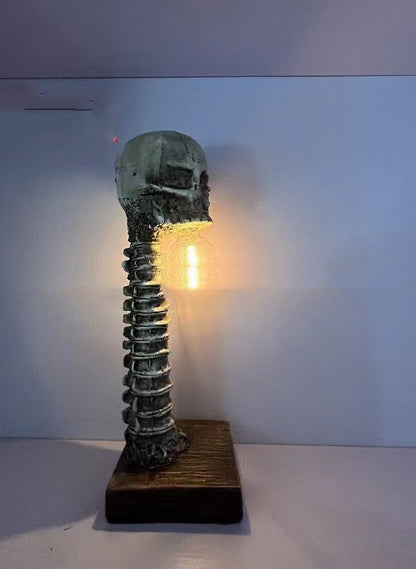 Creative Skull Table Lamp Halloween Horror Props