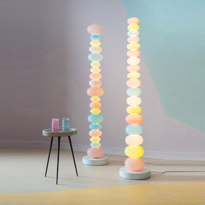 Rainbow Candy Floor Lamp Girl Macaron