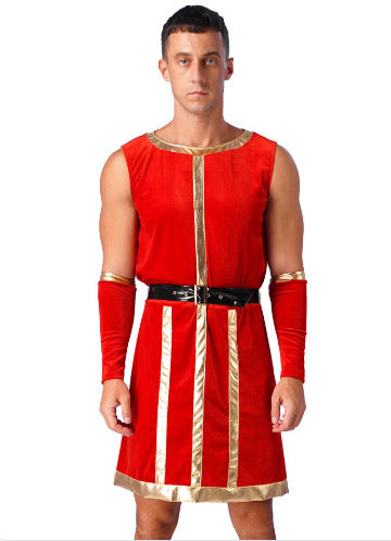 Halloween Ancient Rome One-shoulder Role-playing Costume