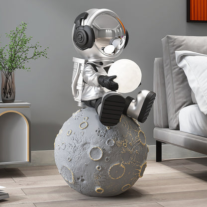 Astronaut Large Floor Decoration Living Room Porch Sculpture Night Light