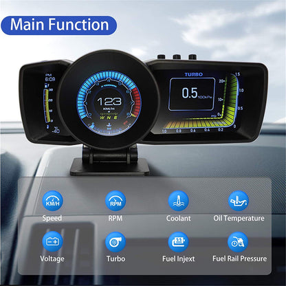 Trip Computer High-definition LCD Display