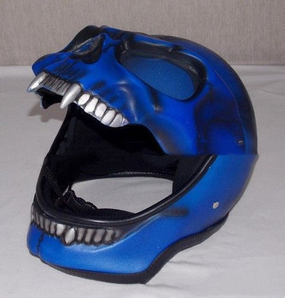 Máscara de casco con cabeza de calavera para Halloween, estilo europeo y americano