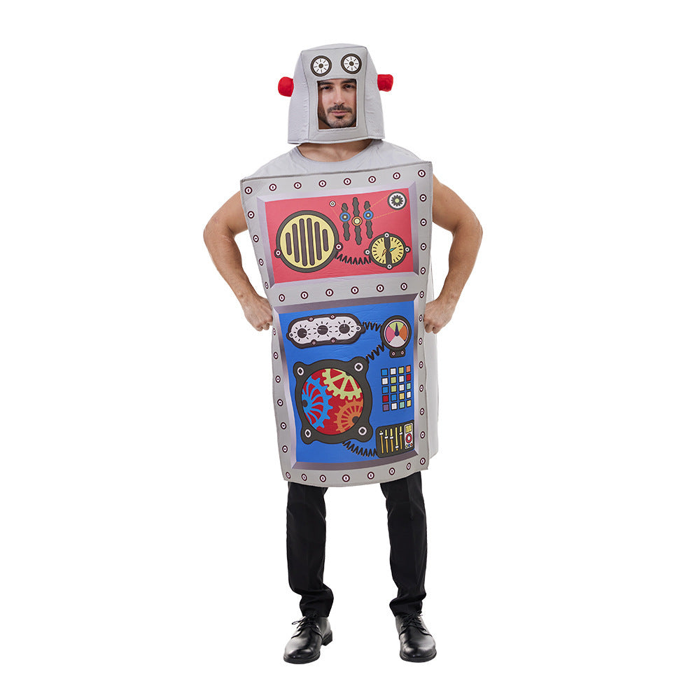 Costume de robot éponge amusant pour Halloween