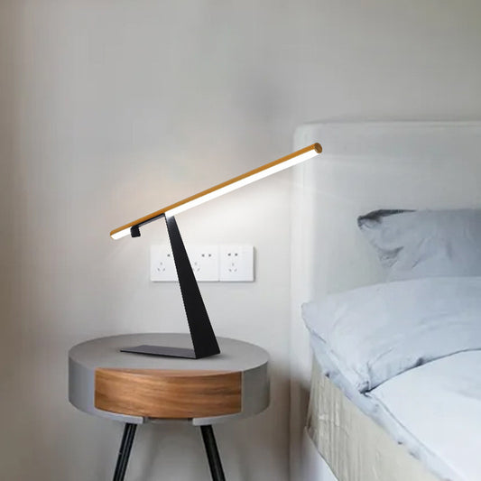 Simple And Modern Long Pole Geometric Lamp Study Table Lamp