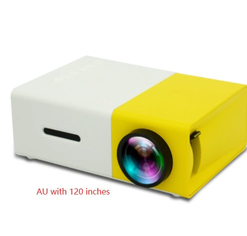 Projecteur Portable 3D Hd Led, cinéma maison, HDMI, Audio Usb, Mini projecteur Yg300