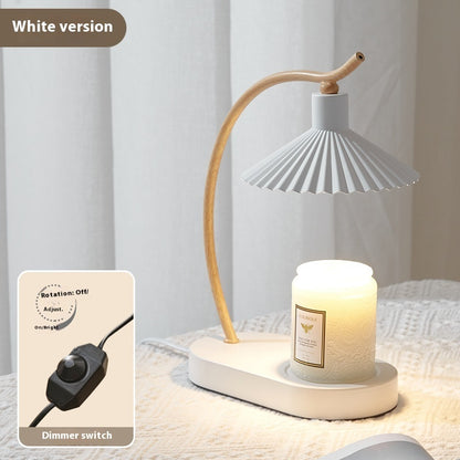 Pleated Iron Aromatherapy Wax Retro Atmosphere Table Lamp