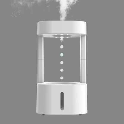 Humidificateur goutte d'eau Anti-gravité créatif, vaporisateur de brume de climatisation, maison silencieuse, chambre à coucher, bureau avec réservoir d'eau de 580ML