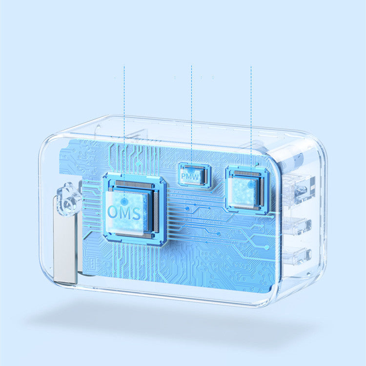 Chargeur de nitrure de gallium multi-port PD charge rapide