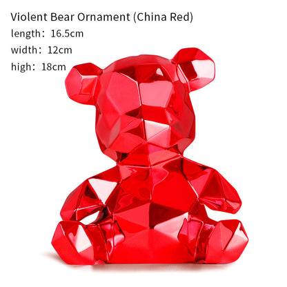 Creative Bear Decoration Living Room Children's Room Table Decorations