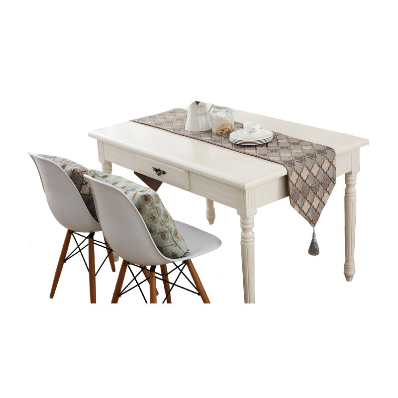 Home Fashion Minimalist Jacquard Table Flag