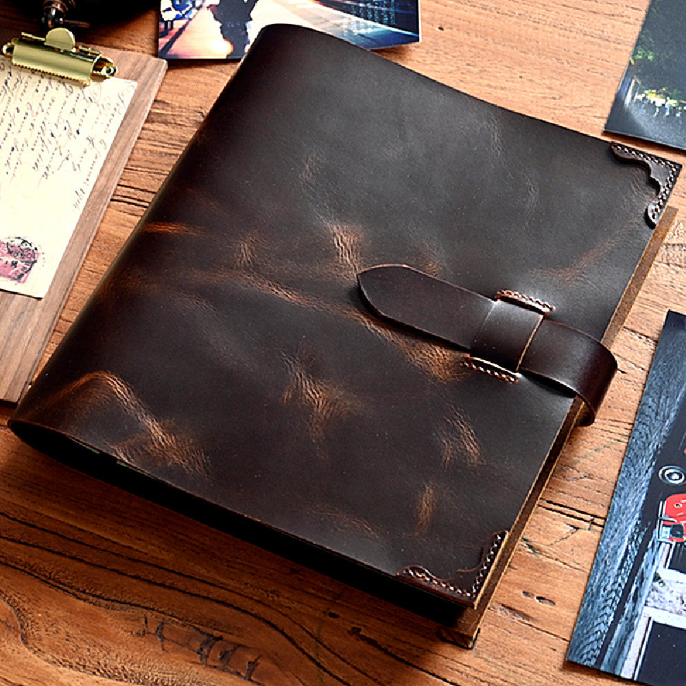 New Self-adhesive Leather Film Album