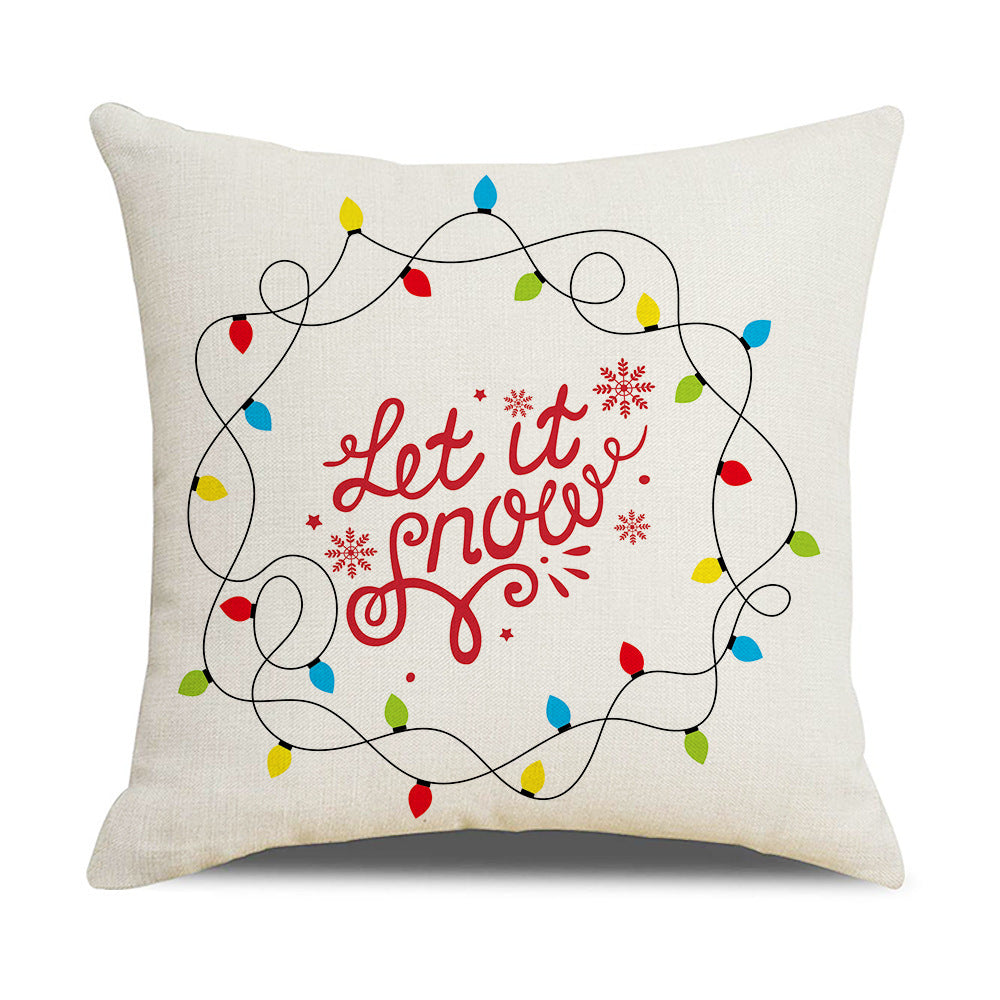 Home Christmas Series Sofa Cushion Seat Cover