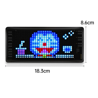 Écran d'expression LED avec batterie portable