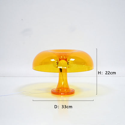 Lampe de table d’éclairage décoratif de champignon minimaliste moderne